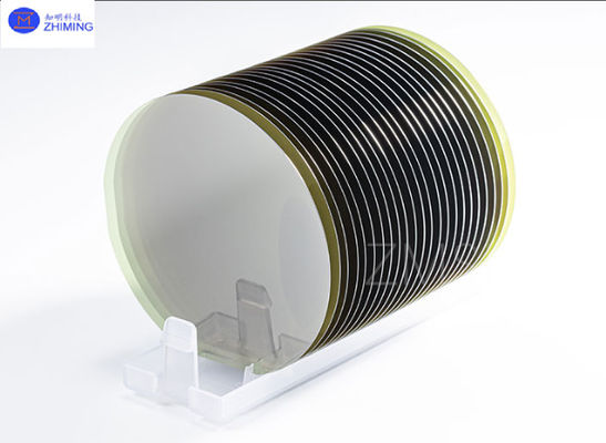 8 pouces 4H-N SiC Wafer épaisseur 500±25μm ou personnalisé N-dopé qualité de recherche de production de mannequin