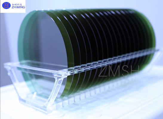 8 pouces 4H-N SiC Wafer épaisseur 500±25μm ou personnalisé N-dopé qualité de recherche de production de mannequin