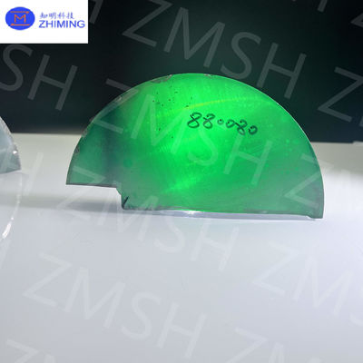 Moissanite vert émeraude SiC cristal unique dureté de Mohs 9,25 Moissanite matière première pour bijoux