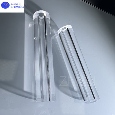 Tubes en saphir de haute qualité, enveloppes de protection contre les thermocouples, transparents, résistants aux températures élevées