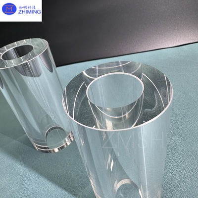 Tubes en saphir de haute qualité, enveloppes de protection contre les thermocouples, transparents, résistants aux températures élevées