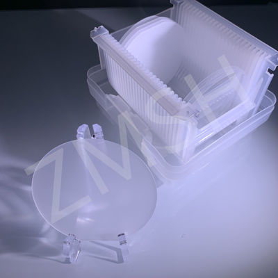 Wafer de saphir 2 pouces 4 pouces Single Side Double Side Polish 350um épaisseur de cristal orientation C-plan