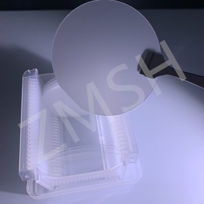 Wafer de saphir 2 pouces 4 pouces Single Side Double Side Polish 350um épaisseur de cristal orientation C-plan