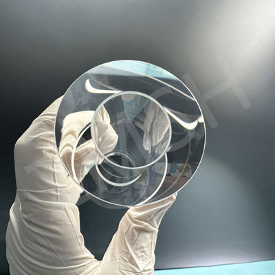 Tuyau de saphir transparent poli méthode KY Taille personnalisée Al2o3 Tuyau de saphir à cristal unique