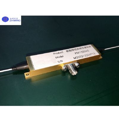 Modulateur de phase de 1000 nm à basse tension, tolérance à haute puissance, conception à polarisation unique pour la détection de fibres et les communications optiques