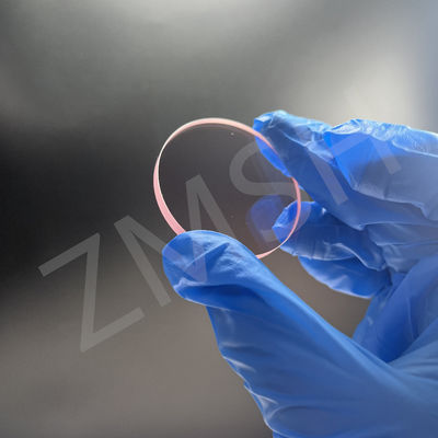 Les fenêtres optiques à cristal unique Ti3+ laser saphir rouge Al2O3