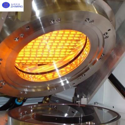 Réchauffement des fours 1800°C Le réchauffement des cristaux supporte divers gaz