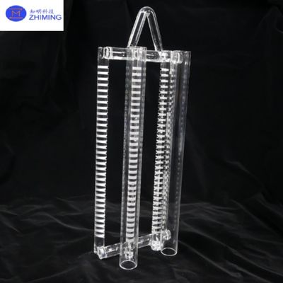 Barque à gaufres de quartz de haute pureté et résistante aux températures élevées personnalisable