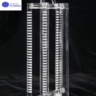 Barque à gaufres de quartz de haute pureté et résistante aux températures élevées personnalisable