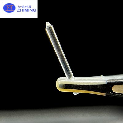 Tige de saphir fabriquée avec précision, saphir monocristallin de haute pureté