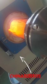 Gaufrette recuisant les fours scientifiques de haute température de l'équipement de laboratoire 1800°C
