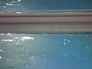 Le cristal de saphir de laser de longueur du diamètre 1mm 100mm Rods a enduit le cristal de saphir
