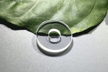 Résistance à l'abrasion à hautes températures en verre d'anneau optique de saphir de composants de saphir de la dureté 9,0
