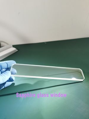 Résistance à hautes températures Sapphire Window Plates d'axe de C