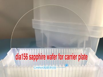 Bon prix Al2O3 6Inch Sapphire Wafer DSP avec la fenêtre de saphir adaptée aux besoins du client par entaille de haute précision d'épaisseur en ligne