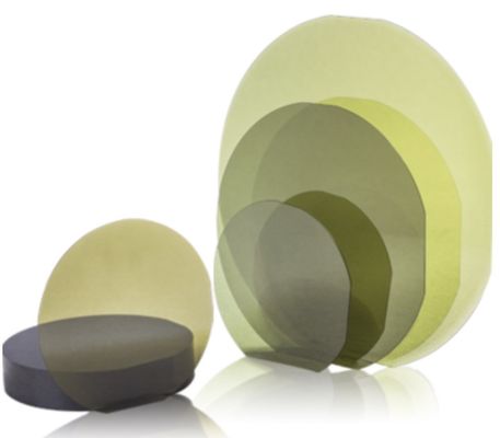 Bon prix Épaisseur épitaxiale polie de la gaufrette 1mm de carbure de silicium de 100mm SIC pour la croissance de lingot en ligne