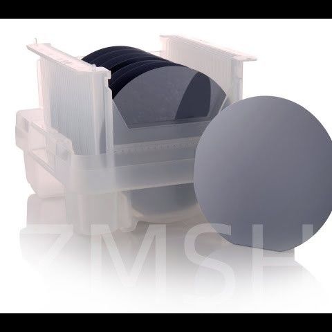 8 pouces GaN-sur-Si épitaxy Wafer 110 111 110 N type P type personnalisation semi-conducteur RF LED