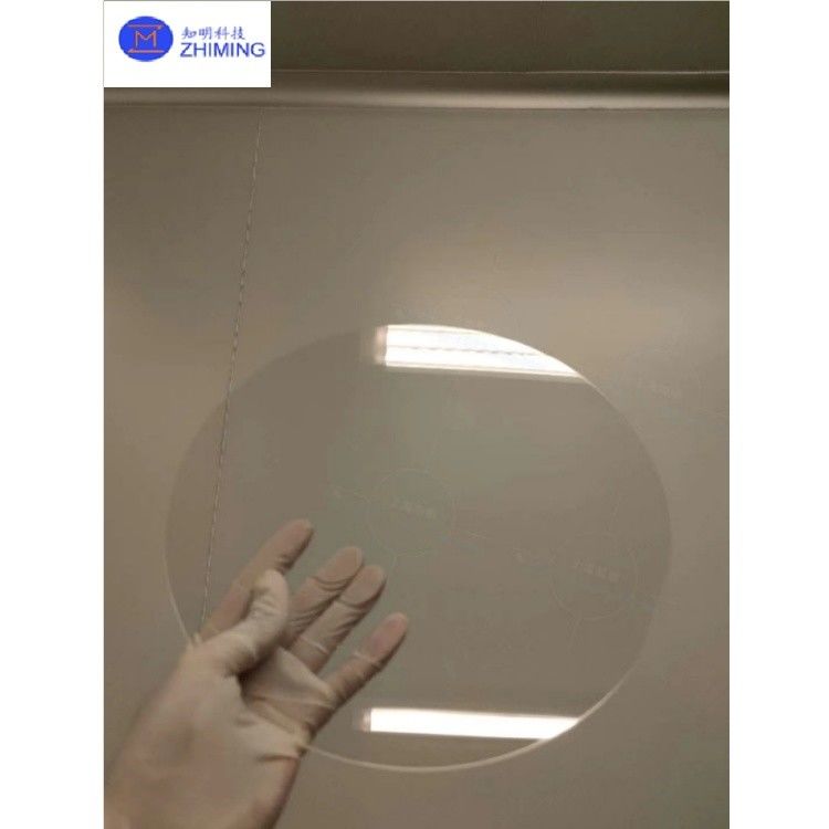 Wafer de silice fondu JGS1 JGS2 BF33 8 pouces 12 pouces épaisseur 750um±25um Ra ≤ 0,5 nm TTV ≤ 10um