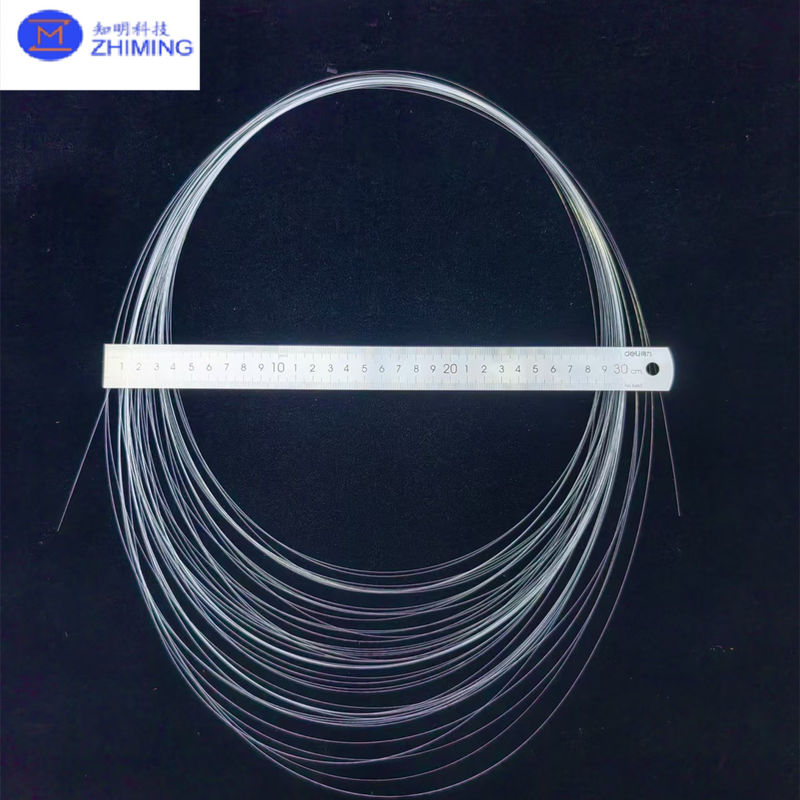 Transmittance du matériau de granat d'aluminium et d'yttrium en fibres optiques YAG > 80% 400-3000 Nm Dia 25-500um