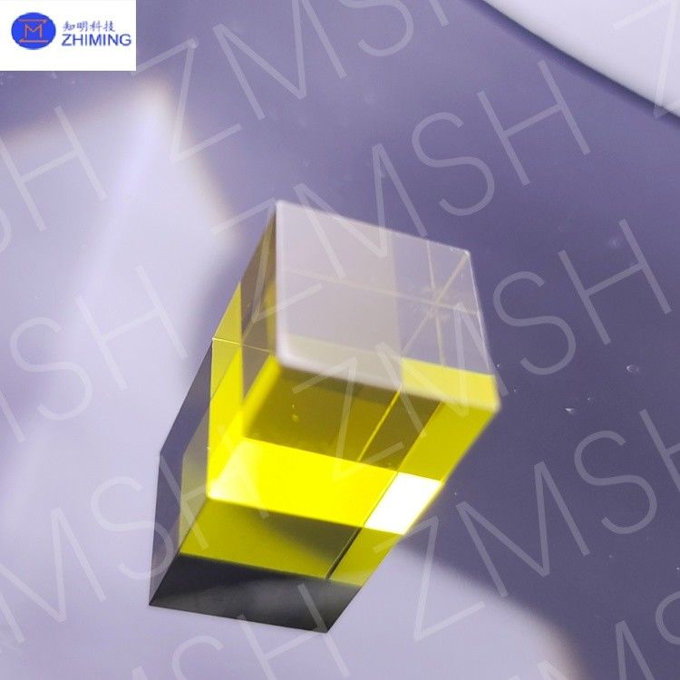 Citron jaune Saphir pierre précieuse synthétique Citron jaune matière première pour la fabrication de bijoux Dureté Mohs de 9