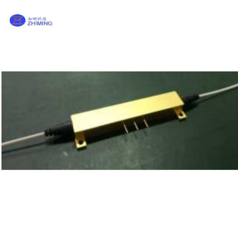 Niobate de lithium (LiNbO3) Modulateur de guidage des ondes Y / bas Vπ 3,5 V / haut PER 25dB / compatible avec la communication FOG, FOCT et quantique