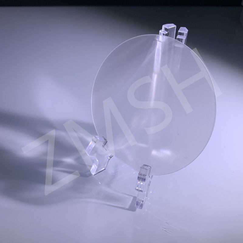 Wafer de saphir 2 pouces 4 pouces Single Side Double Side Polish 350um épaisseur de cristal orientation C-plan