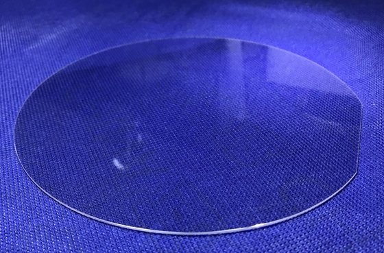 Bon prix Sapphire Optical Windows Quartz Customized transparente circulaire Sapphire Lens Wafer With Hole en ligne