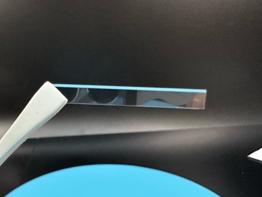 Dièse simple d'Al2O3 Crystal Sapphire Glass Razor Blade Medical et 38x4.5x0.3mmt poli