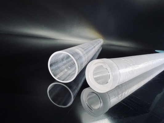 Les thermocouples formés de Sapphire Tubes For High Temperature câblent la protection