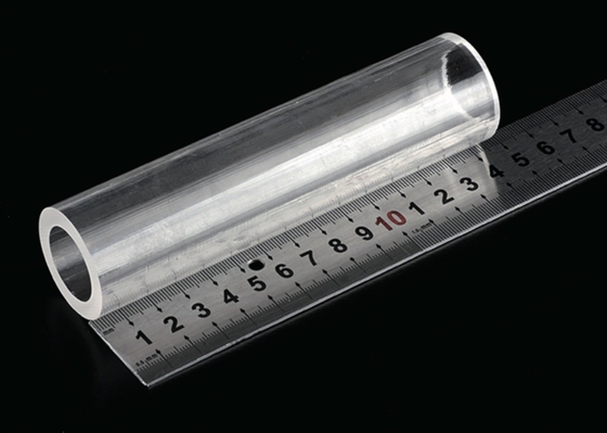 Place ronde Sapphire Tubes de fan de cercle/cristal en verre des substrats Al2O3 lentille de Rods