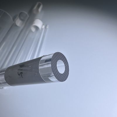 1 pouce, 2 pouces, 3 pouces, tubes de saphir transparents personnalisés 10 à 800 mm