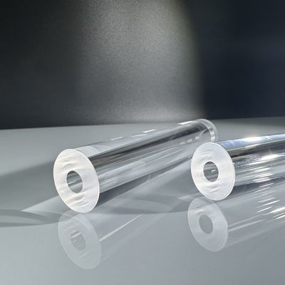 99.999% Al2O3 tube avec technologie de croissance de qualité de surface poli EFG / KY