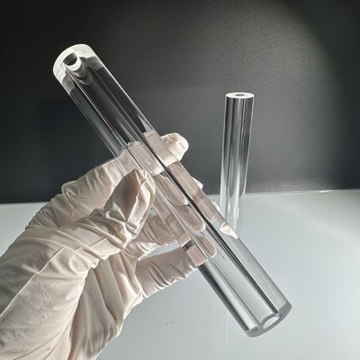 Tubes de saphir à cristal unique Al2O3 personnalisées pour 99,999% de haute pureté