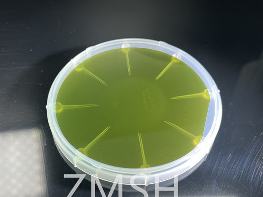 Bon prix Semi-isolant 3 pouces Wafer de carbure de silicium 4H N-type CVD Orientation 4.0°±0.5° en ligne