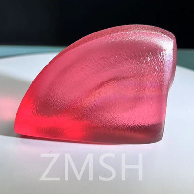 Bon prix Paparacha saphir pierre précieuse brute fabriquée en laboratoire orange rose saphir pierre précieuse dureté Mohs 9 en ligne