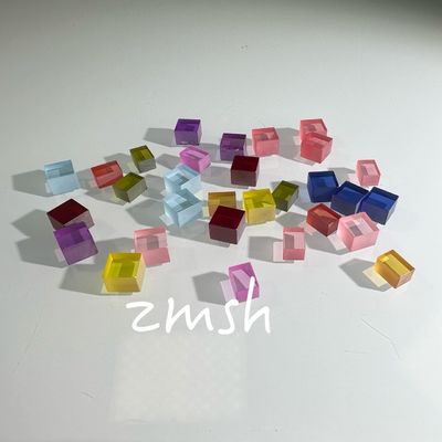 Bon prix Cultivation artificielle couleur dopée saphir AL2O3 méthode CZ personnalisée Rubis bleu Padparadscha en ligne