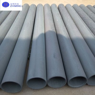 Bon prix Industrial SiC Vertical Furnace Tube High Thermal Conductivity & Corrosion Resistant en ligne