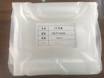 Bon prix pouce Al2O3 0.5mm C - épaisseur du substrat 4 de saphir de 100mm d'axe adaptée aux besoins du client en ligne