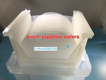 Bon prix 150mm substrat Al2O3 DSP Ssp 1.0mmt de saphir de 6 pouces pour PSS mené adapté aux besoins du client en ligne