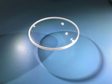 Bon prix les composants de saphir de 50mm ont adapté Plano aux besoins du client poli par taille - dôme optique d'hémisphère de lentille convexe en ligne