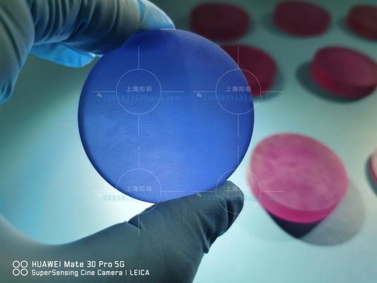 Bon prix Al2o3 cristal de saphir laser dopé synthétique coloré en ligne