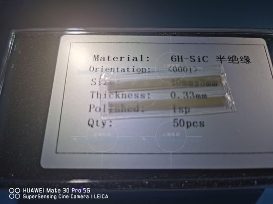 Bon prix 9,4 dureté sic Chips Silicon Carbon Wafers optique en ligne