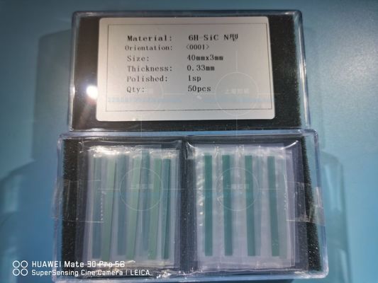 Bon prix Puces optiques de la place 40x3mmt 6 H-N Sic Silicon Carbon en ligne