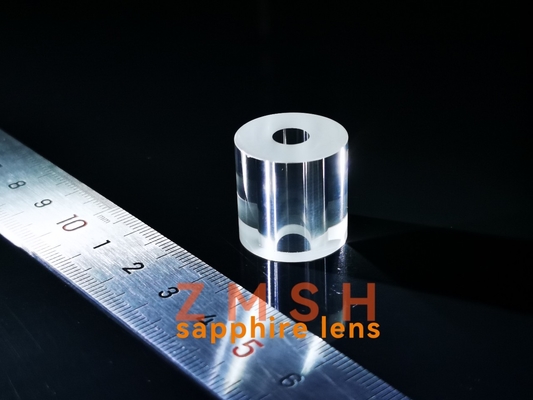 Al2O3 monocristallin Sapphire Glass Tube Transparent Polished