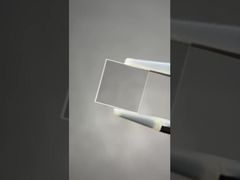 Présentation de la plaque carrée en saphir personnalisée (polie double face) pour vous