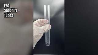 Tubes saphir EFG Durabilité extrême
